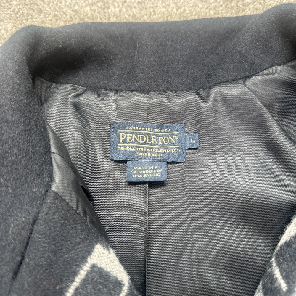 Pendleton Women's Aztec Southwestern Design 100% Wool Jacket‎ Size Large - Picture 5 of 13